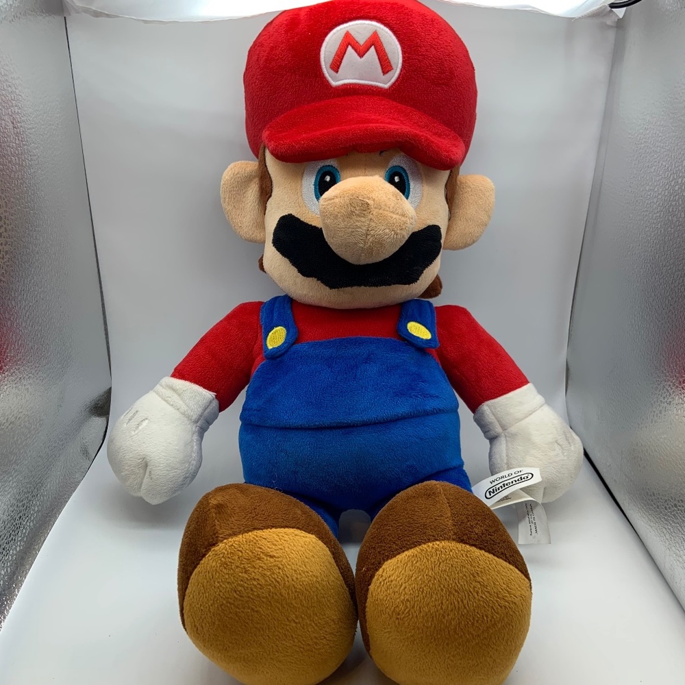 Super Mario World of Nintendo Mario 20" Jumbo Character Plush